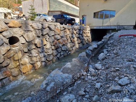 Sanacijska obnova vodotokov in hudournikov po poplavah (15)